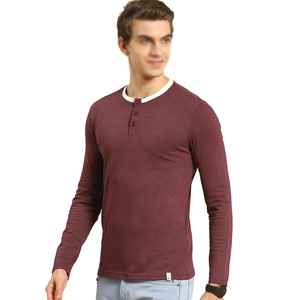 Camisetas de Hombre Elegantes de Alta Calidad 100% Algodón, Tallas Grandes Disponibles, Diseños Personalizados, Camisetas de Manga Larga para Hombre - Product Image 3