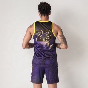 Venta al por Mayor de Fábrica, Camisetas de Baloncesto Unisex de Talla Grande, Transpirables, Antibacterianas, con Logotipo Personalizado, sin Mangas, con Impresión por Sublimación - Product Image 4