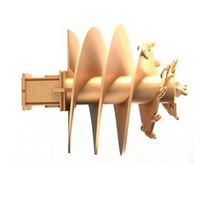 Earth <b>Auger</b> Bit Spiral <b>Drill</b> Bit for Soil Drilling Bearing Core Component Ashok Industries 50 Ton Excavator 6000 Pressure 450 - Product Image 1