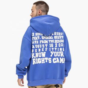 Pull en molleton épais surdimensionné, pour hommes et femmes, sweat à capuche imprimé graphique 3D en alliage, 2020 - Product Image 2