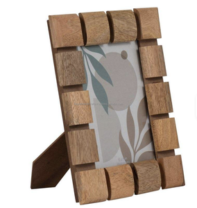 Meilleure vente cadre photo en bois décoratif pour la maison cadre photo en bois personnalisé fait à la main cadre photo en bois de table - Product Image 4