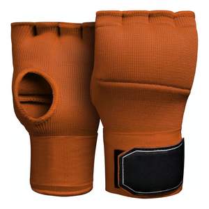 Bandages de boxe professionnels rembourrés en gel avec gants intérieurs, support de poignet élastique réglable, pour entraînement et sparring - Product Image 1