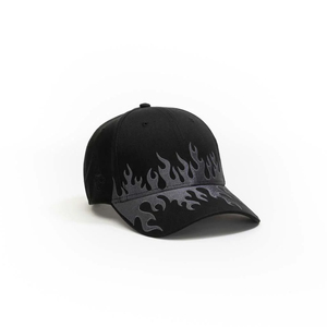 2026 low MOQ trending distressed washed design fully customization <b>flat</b> top Baseball Caps with metal dot for Brands OEM ODM - Product Image 2