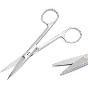Tijeras Quirúrgicas Manuales Autoclavables de Acero Inoxidable de Alta Calidad de 5.5 Pulgadas, Hojas Rectas Afiladas, Certificación CE para Precisión - Product Image 1