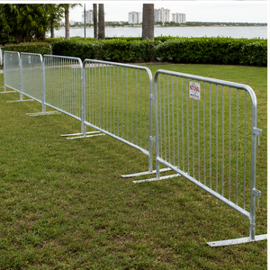 Barrera de Control de Multitudes de Acero de Alta Resistencia TitanGuard, Barricada de Seguridad Portátil, Panel de Valla para Filas de Eventos, Escudo Urbano Galvanizado - Product Image 2