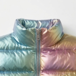 Eco Friendly Bubble Jacket Recycled Puffer <b>Coat</b> Sustainable Winter Jacket Lightweight Packable <b>Travel</b> Outerwear - Product Image 5