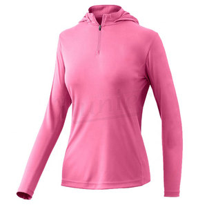 High Quality Fishing Shirts UPF50+ Polyester <b>Sunscreen</b> Driy Fit <b>Waterproof</b> Quick Dry UV Hoodie Performance Fishing Shirts - Product Image 3
