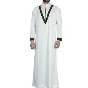 Servicio OEM, Precio al por Mayor, Thobes Musulmanes Islámicos Tradicionales, Jubbah para Hombre, Kaftan Árabe de Primera Calidad, Abaya, Thobe, Túnica - Product Image 3