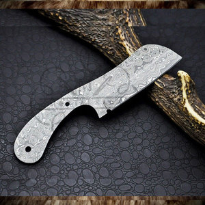 Lame de couteau en acier Damas faite sur mesure pour la fabrication, lame à motif forgé à la main, fournisseur en gros OEM Pakistan - Product Image 6