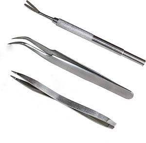 Kit de Eliminación de Pulgas y Garrapatas para Perros y Gatos, Herramientas de Limpieza de Acero Inoxidable para Eliminar Pulgas, Garrapatas y Piojos, por Metal Med Corporation - Product Image 2