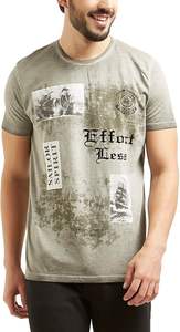 Camiseta de manga corta para hombre, estampada con DTF, de tela gruesa de 300 GSM, para la moda de invierno, camisetas para hombre - Product Image 6