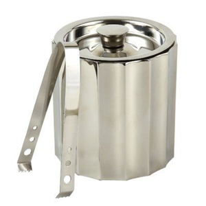 Seau à glace en cuivre pur martelé fait main, bac à champagne et à vin de luxe avec poignée en laiton pour la maison, le bar, le restaurant, la table de fête - Product Image 4