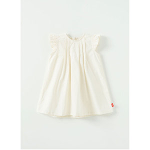 Vestido Estilo Coreano OZKIZ para Niñas, 100% Algodón, Moda de Verano para 2-6 Años, Ropa Infantil al por Mayor con Decoración de Volantes - Product Image 1