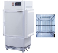 Innovadora Cámara de Cultivo Compacta para Plantas de Sobremesa, Ahorra Espacio, Incubadora de 60L de Capacidad, Modelo P7-03, Termostato, Mini LED, Semillas, Japón