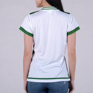 Chemise polo à manches courtes en polyester/coton tricoté, couleur unie, coupe classique, pour femmes, nouvelle mode, haute qualité, décontractée, très vendue - Product Image 2