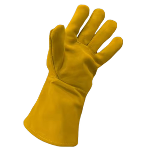 High Quality Aluminized Leather Fabric Heavy <b>Fire</b> and Heat Resistant for Hand Protection Cut Resistance Smooth Texture - Product Image 5