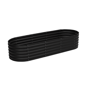 Modular 6in1 Metal Raised Garden Bed Outdoor Galvanized Corrugated <b>Planter</b> <b>Box</b> Outdoor Large GB030 - Product Image 1