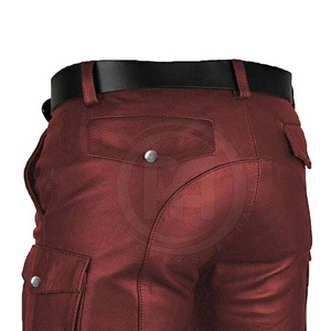 Factory Made Custom Design Your Own Logo Men Casual <b>Leather</b> <b>Shorts</b> Comfortable Fashion Wear Men <b>Leather</b> <b>Shorts</b> - Product Image 4