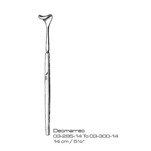 เครื่องมือผ่าตัดทางนรีเวช Desmarres Retractor ขนาด 14 ซม. ทำจากสแตนเลสสตีล 9x9-9x18 มม. ใช้ซ้ำได้ ระดับ Class I สำหรับโรงพยาบาล ได้รับมาตรฐาน CE - Product Image 2