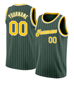 Custom Name Team Number Basketball Jersey Shirts <b>Stripe</b> Pattern Sportswear Vintage 3DPrint Summer <b>Tank</b> <b>Top</b> Vest - Product Image 4