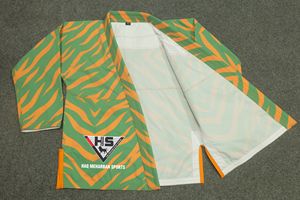 Kimono de BJJ H5 Unisex, Color Personalizado, Logotipo Frontal en Algodón, Ajuste Personalizado, Uniforme de Artes Marciales Transpirable, Talla Adulto - Product Image 5