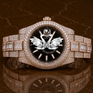 High Quality Moissanite Diamond Watch Men Full Iced Out VVS Stones Watch - Product Image 1