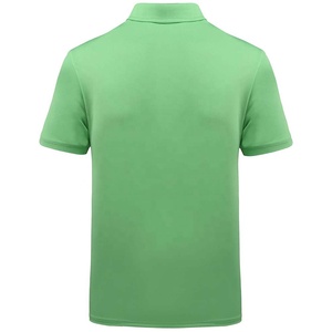 โลโก้ที่กําหนดเองเย็บปักถักร้อยธรรมดากีฬาแขนสั้นผู้ชายกอล์ฟเสื้อโปโลเสื้อทีขายส่งเสื้อเปล่าคุณภาพสูง - Product Image 3