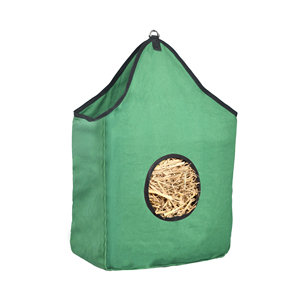 Bolsa de Heno para Caballos, Diseño de un Solo Orificio Redondo, Lona Resistente, Alimentador Lento, Bolsa de Alimentación Duradera para Establos, Remolques y Uso en Exteriores - Product Image 5