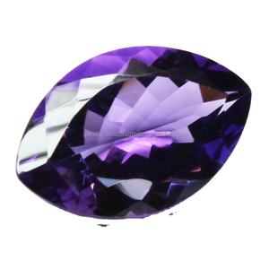 Amatista Marquesa Piedra preciosa 10X10MM Tamaño personalizado Piedra preciosa grande de Brasil Calidad fina Joyería hecha a mano Piedra preciosa Venta al por mayor OEM - Product Image 6