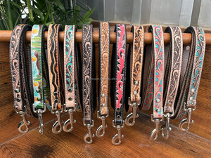 Correa de Cuero Vacuno Hecha a Mano para Perros, Correa de Cuero Vacuno para Entrenamiento y Paseo para Perros Medianos y Grandes, Suministros para Mascotas, Correas Resistentes para Perros - Product Image 6