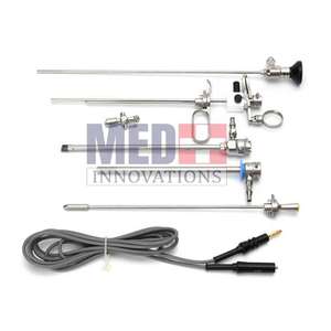 Résectoscope adulte pédiatrique Électrode à bille roulante Résectoscope électrique Cystoscope Instrument Boucle de coupe Endoscope d'urologie - Product Image 2