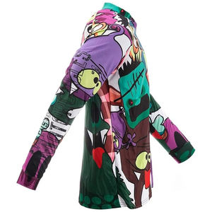 Maillot de motocross coupe-vent personnalisé 2026 avec logo et nom d'équipe sur mesure pour la course automobile et moto - Product Image 3