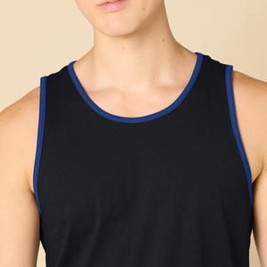 Débardeur de sport personnalisé pour homme avec logo – Maillot de corps sans manches pour entraînement, musculation et gym - Product Image 4