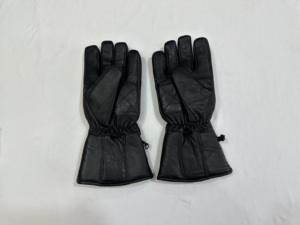 Gants de moto classiques haut de gamme en cuir respirant avec écran tactile pour l'aventure en montagne, le motocross et la course - Product Image 2