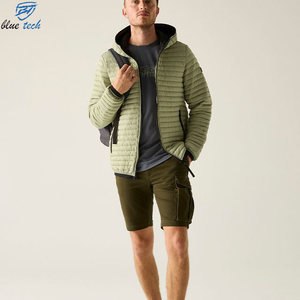 Wholesale <b>Men's</b> Quilted Winter <b>Jacket</b> <b>Lightweight</b> Insulated Puffer Coat Stand Collar Full Zip Casual Outdoor Fashion <b>Jacket</b> - Product Image 2