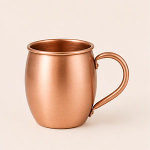Mug à Moscow Mule en cuivre pur fait main, design martelé, pour bar et cadeaux, vente en gros, logo personnalisé, tasse à cocktail - Product Image 3
