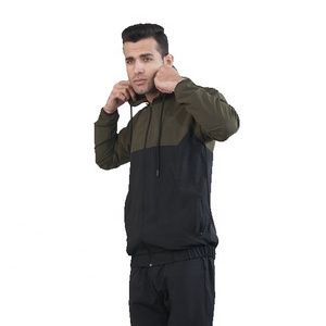 Sudadera con Capucha Ligera de Otoño 2023 para Hombre, Unisex, de Felpa Francesa, Transpirable, Ecológica, con Cintura Elástica, Bolsillos Laterales con Cremallera, de Dos Tonos - Product Image 1