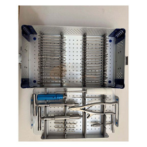 Juego de Destornilladores y Extractores Quirúrgicos Ortopédicos de Acero Inoxidable, Kit Profesional para la Extracción de Tornillos Rotos, Trauma Ortopédico - Product Image 4