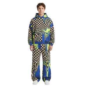 Conjuntos de Sudadera y Pantalón con Estampado de Guepardo para Hombre, Algodón Súper Suave, Dobladillo Acanalado Resistente, Trajes Deportivos Cálidos para Otoño - Product Image 5