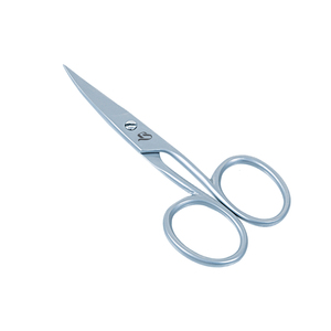 Tijeras Profesionales para Recortar Cejas BISONS de Alta Calidad – Tijeras Faciales de Acero Inoxidable con Hoja Recta para Depilación OEM - Product Image 2