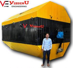 VISHNU <b>ENGINEERING</b> ISO Approved Automatic Rock Roll Rotational Moulding Machine for PE <b>Plastic</b> Water Septic Tanks Multi-Voltage - Product Image 6