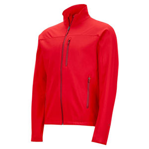 Veste en polaire rouge pour homme, col montant, fermeture éclair, décontractée, pour l'automne, respirante, tricotée, coupe ajustée - Product Image 5