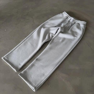 Custom Cotton Men's Blank <b>Wide</b> <b>Leg</b> Sweat PantsHot Custom Logo New Sweatpants Plain Loose <b>Joggers</b> Pants Men Cotton Mens <b>Joggers</b> - Product Image 1