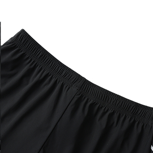 Custom High-Quality Red <b>Mens</b> Sporty <b>Shorts</b> With Side Stripe <b>Elastic</b> <b>Waist</b> Breathable Mesh Material <b>Short</b> Length - Product Image 3
