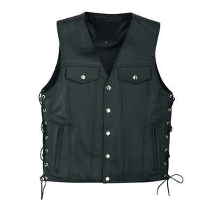 Chaleco de Motociclismo de Cuero Personalizado 2026 para Hombre, con Certificación CE, Protector, Impermeable, Transpirable y Resistente al Viento, para Todas las Estaciones - Product Image 5