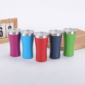 160ml 304 Stainless Steel Waist-Design Vacuum Insulated Tumbler Portable Car Cup for <b>Office</b> & <b>Gift</b> Use - Product Image 5
