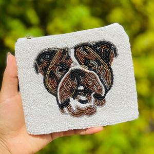 Porte-monnaie perlé coloré fait main pour enfants, portefeuille en tissu personnalisé avec fermeture éclair, pochette à monnaie, vente en gros, pochette perlée pour adolescents - Product Image 3