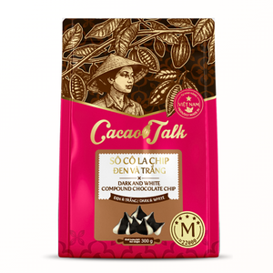Best Manufacture Wholesale Compound Dark White <b>Chocolate</b> Cocoa Chips 1KG Biscuit Cookie Bakery HALAL OEM/ODM Service Good Price - Product Image 1