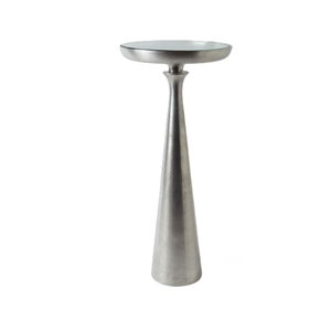 Awesome Design Iron Metal Side <b>Table</b> <b>Silver</b> Finished for Living Room Bedroom Decorative Furniture Round Side <b>Table</b> End <b>Table</b> - Product Image 1