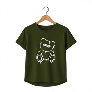 เสื้อยืดคอกลมสีดำสำหรับผู้หญิง ตกแต่งด้วยลายปัก แขนสั้น ดีไซน์หรูหรา สำหรับฤดูใบไม้ผลิและฤดูร้อน ผลิตจากผ้าฝ้ายเจอร์ซีย์ 100% ทรงเข้ารูป แห้งเร็ว - Product Image 3